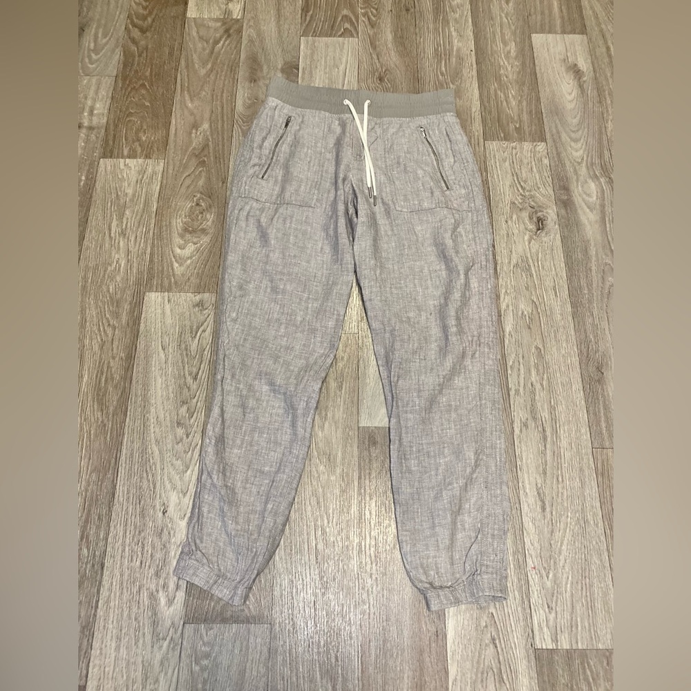 Athleta Women's Cabo Linen Jogger Pants, Size 6